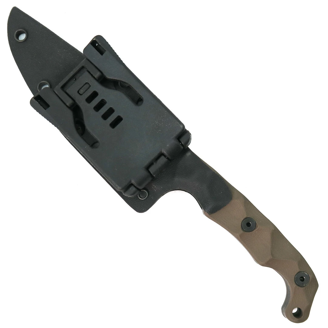 Stroup Knives TU2 FDE G10 Fixed Blade Knife 6 Stroup Knives TU2 FDE G10 Fixed Blade Knife - Image 4