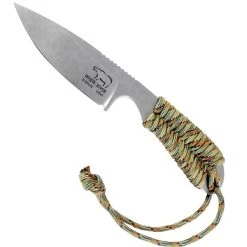 White River Knives White River Tree Stand Wrapped M1 Backpacker Fixed Blade Knife, S35VN Stonewash Blade