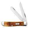 Case Antique Bone Rogers Corn Cob Jig Mini Trapper Knife, Polish Finished Blades -Zero Tolerance Shop WRC52830 87780.1648750597