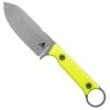 White River Knives Hi-Vis Firecraft FC3.5 Fixed Blade Knife, S35VN Stonewash Blade
