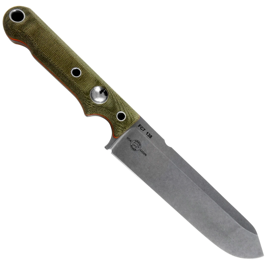 White River Knives Firecraft FC7 Fixed Blade Knife, S35VN Stonewash Blade 4 White River Knives Firecraft FC7 Fixed Blade Knife, S35VN Stonewash Blade - Image 2