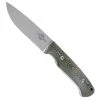 White River Knives White River Black/OD Green Linen Micarta Hunter Knife, S35VN Blade