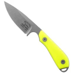 White River Knives HI-VIS M1 Pro Fixed Blade Knife, S35VN Stonewash Blade