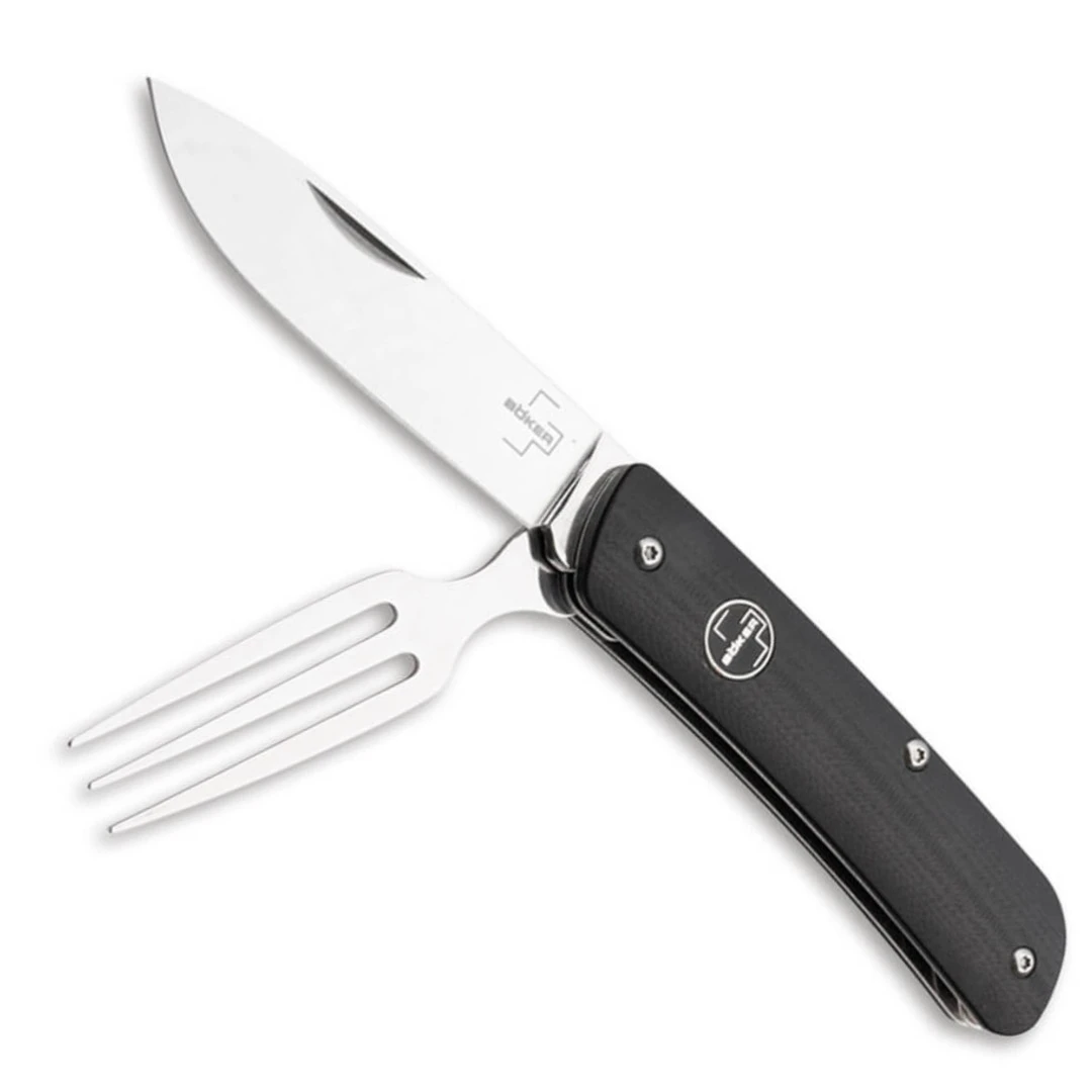 Boker Plus Tech-Tool Fork And Knife, Satin Blade 3 Boker Plus Tech-Tool Fork And Knife, Satin Blade