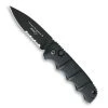 Boker Kalashnikov 74 Auto Knife, D2 Black Combo Blade -Zero Tolerance Shop boeker plus kals 74 all black d2 serrated non auto 01kals100n 92590.1653674238