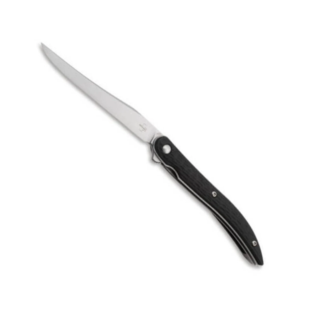 Boker Plus Texas Tooth Pick Black G10 Flipper Knife 3 Boker Plus Texas Tooth Pick Black G10 Flipper Knife