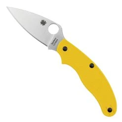 Spyderco UK Salt Slip Joint Yellow FRN Pen Knife