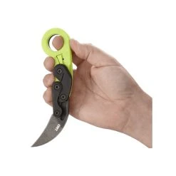 CRKT Provoke Zap Kinematic Karambit Folding Knife -Zero Tolerance Shop cr4041gb 93309.1614202647