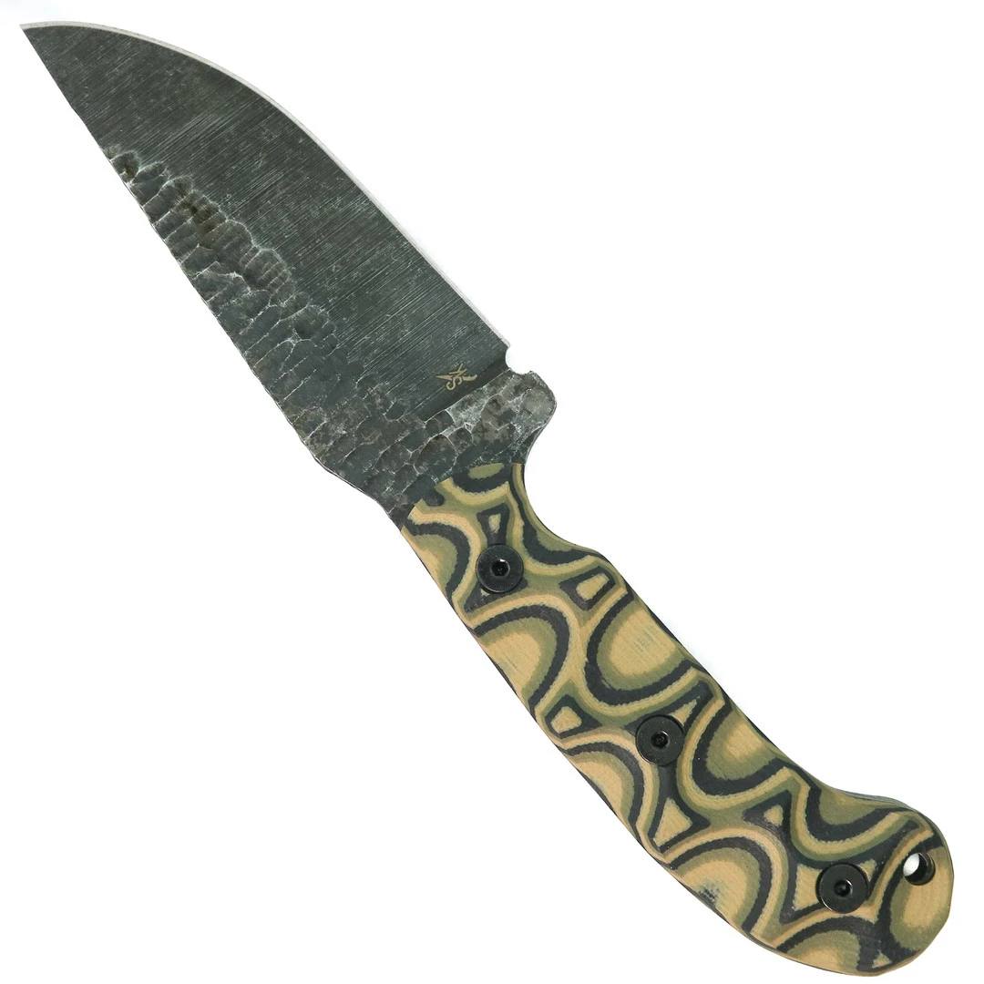 Stroup Knives GP1 Camo Layered G10 Fixed Blade Knife 4 Stroup Knives GP1 Camo Layered G10 Fixed Blade Knife - Image 2