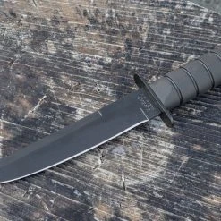 Ka-Bar Modified Tanto Fixed Blade Knife, 8" Black Blade 7 Ka-Bar Modified Tanto Fixed Blade Knife, 8" Black Blade -Zero Tolerance Shop ka1266 hero half 66612.1591731355
