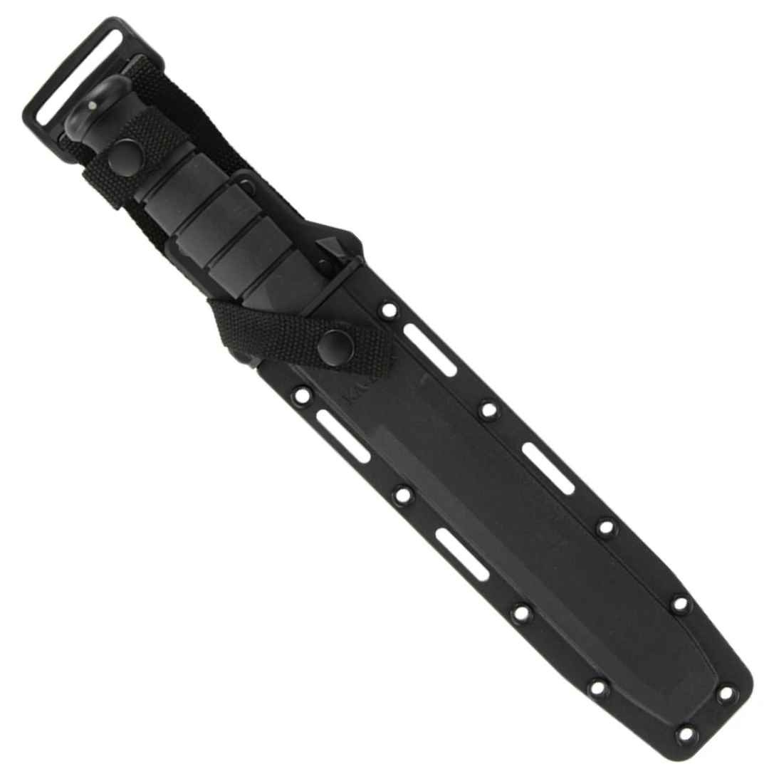 Ka-Bar Modified Tanto Fixed Blade Knife, 8" Black Blade 4 Ka-Bar Modified Tanto Fixed Blade Knife, 8" Black Blade - Image 2