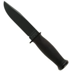 Ka-Bar USN Mark 1 Fighting Knife, Black Plain Edge