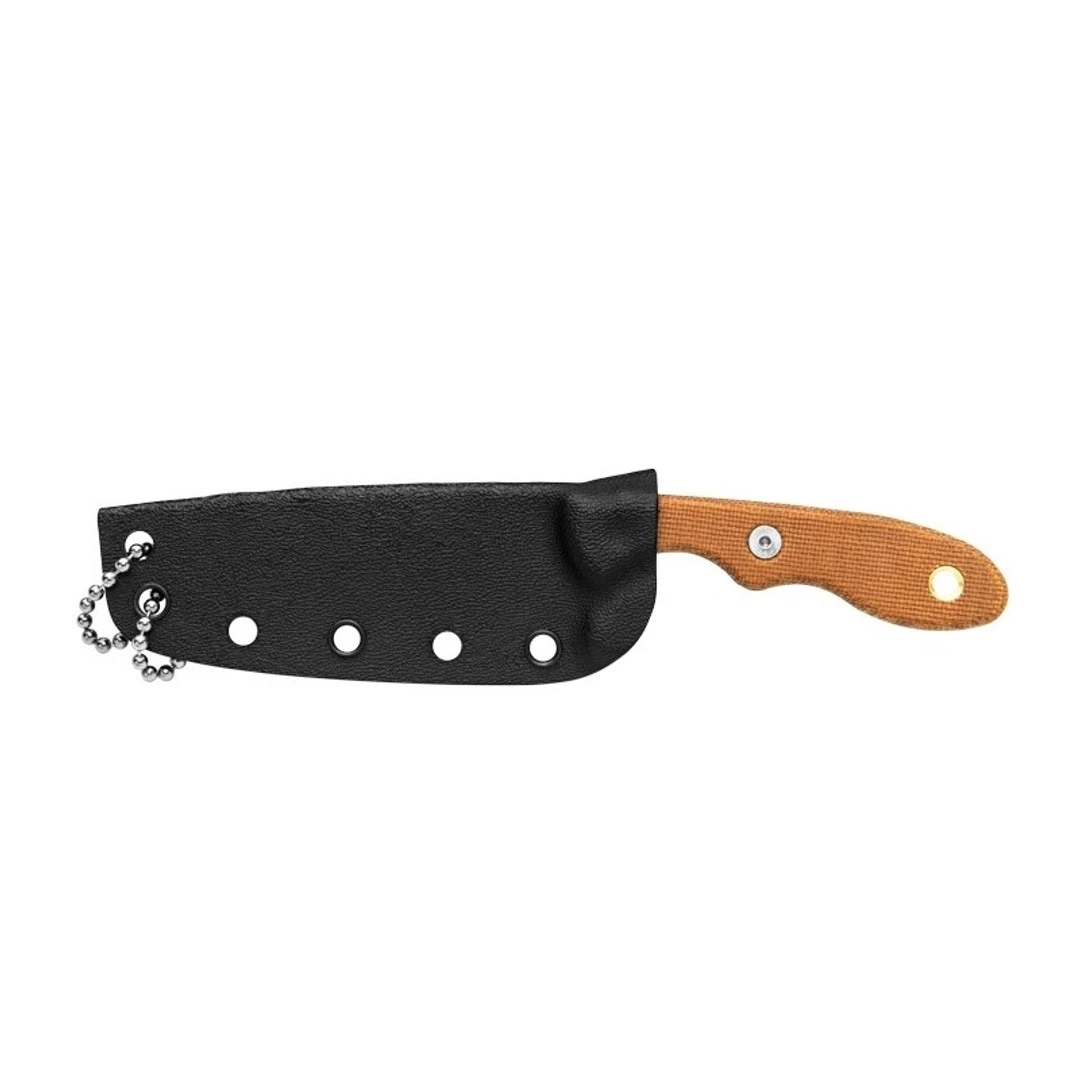 TOPS Knives TOPS Mini Scandi Fixed Blade Neck Knife, Black Blade 4 TOPS Knives TOPS Mini Scandi Fixed Blade Neck Knife, Black Blade - Image 2