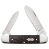 Case Black Sycamore Wood Smooth Canoe Knife