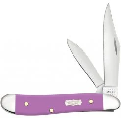 Case Lilac Synthetic Smooth Peanut Knife
