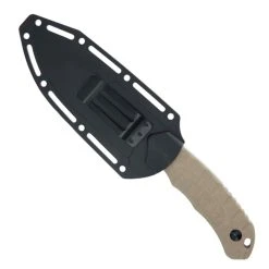 Bear & Son Schrade I-Beam AUS-8 Steel Fixed Knife -Zero Tolerance Shop opplanet schrade i beam fixed blade knife 5in aus 8 steel blade brown g10 handle black 1136029 av 1 59880.1632188606