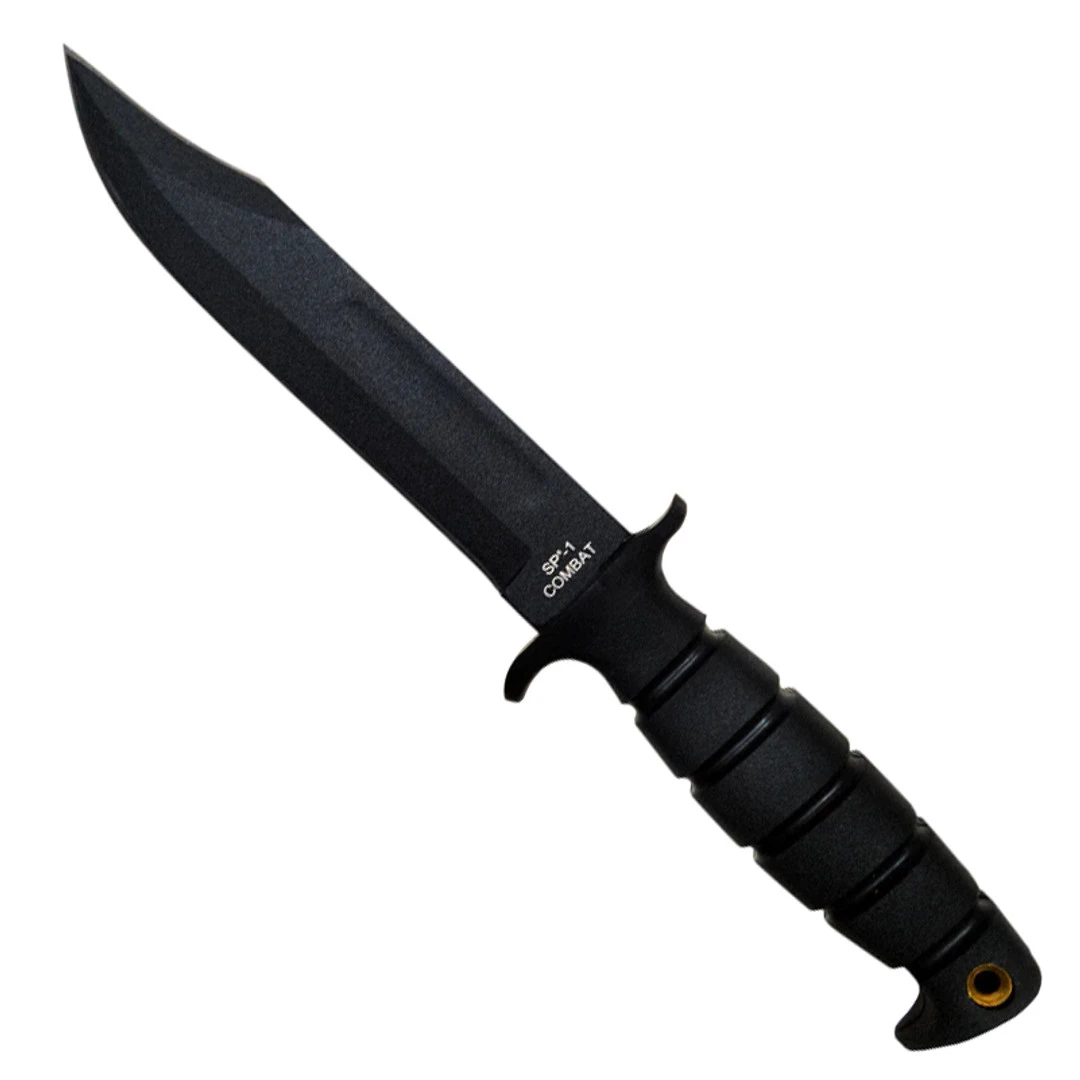 Ontario Knife Company Ontario SP-1 Black Fixed Blade Combat Knife 3 Ontario Knife Company Ontario SP-1 Black Fixed Blade Combat Knife