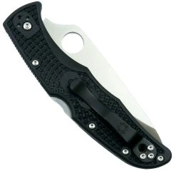 Spyderco Endura 4 Folder Knife, VG-10 Satin Combo Blade -Zero Tolerance Shop spyc10sbk 2 of 2 68165.1593453958