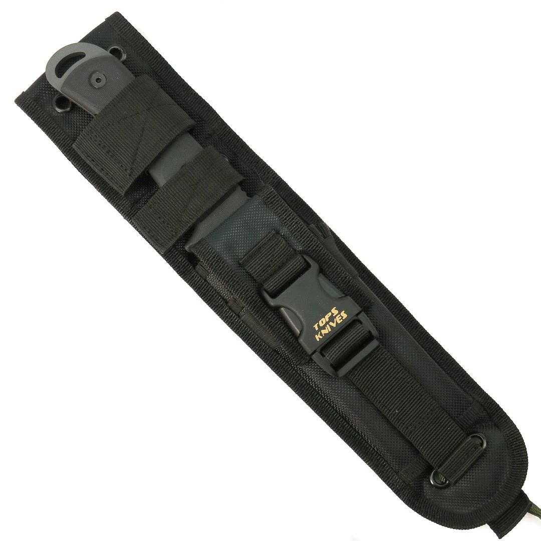 TOPS Knives TOPS Air Wolfe Fixed Blade Knife, Tactical Grey Blade 4 TOPS Knives TOPS Air Wolfe Fixed Blade Knife, Tactical Grey Blade - Image 2